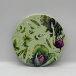Load image into Gallery viewer, Cabbage Print Trivet Tray