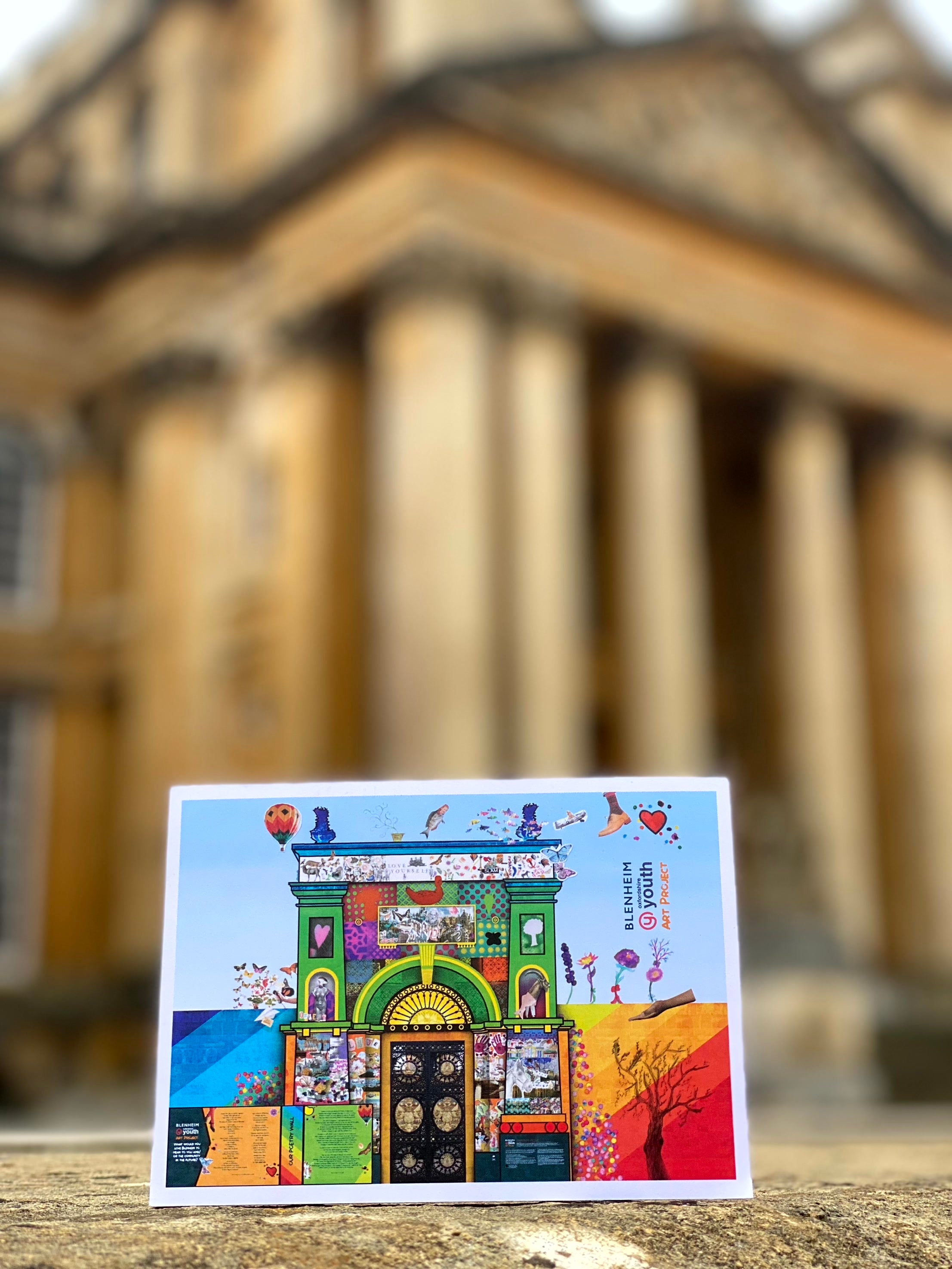 Oxfordshire Youth Art Project Postcard