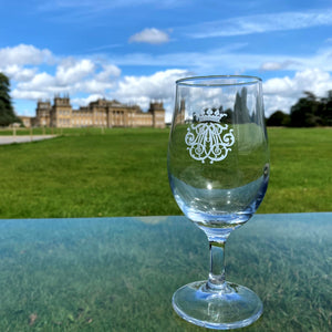 Blenheim Palace Cypher Beer Glass