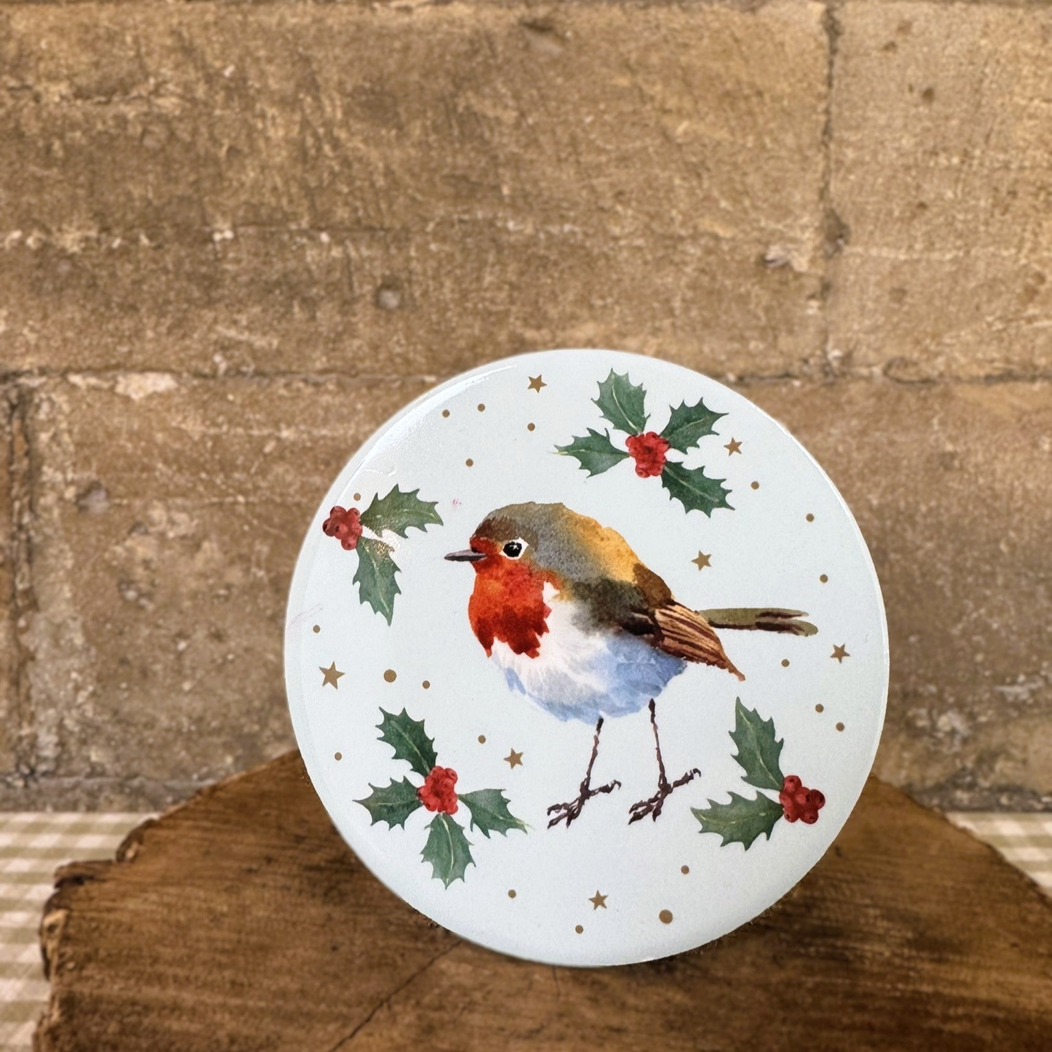 Holly & Robin Coaster