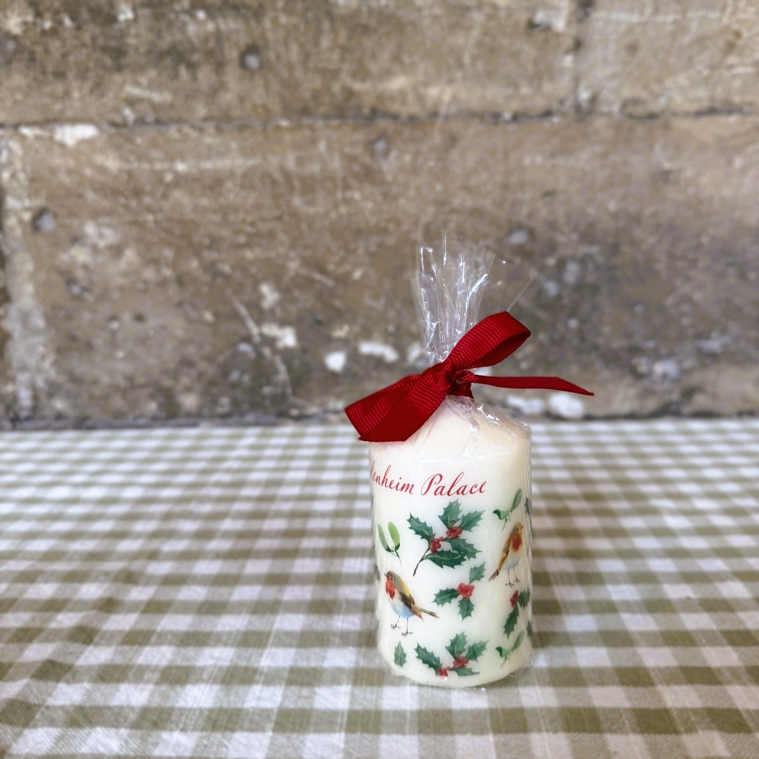 Holly & Robin Mini Candle