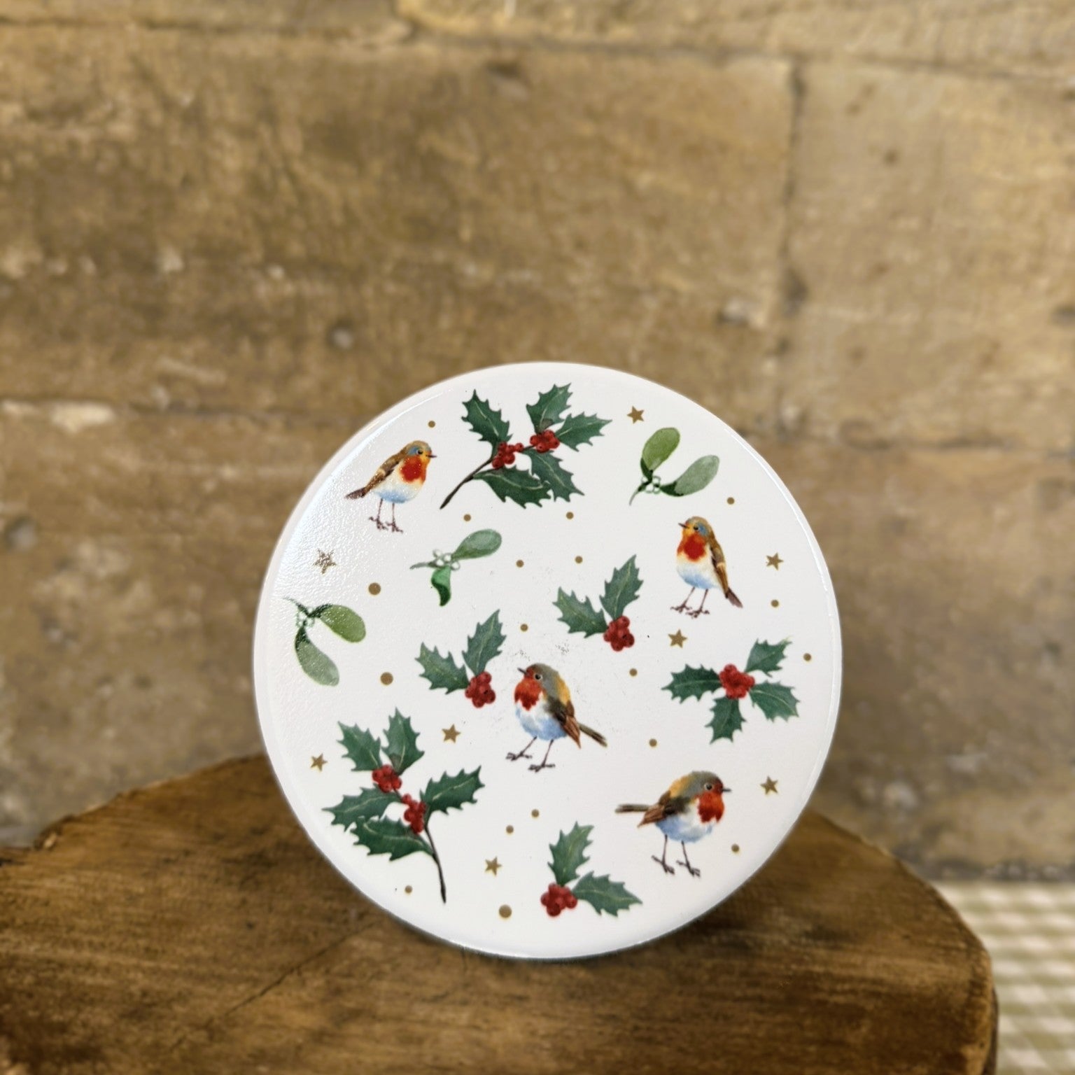 Holly & Robin Coaster