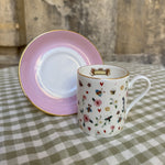 Load image into Gallery viewer, Whimsical Wonders Chintz Coffee Can &amp; Saucer
