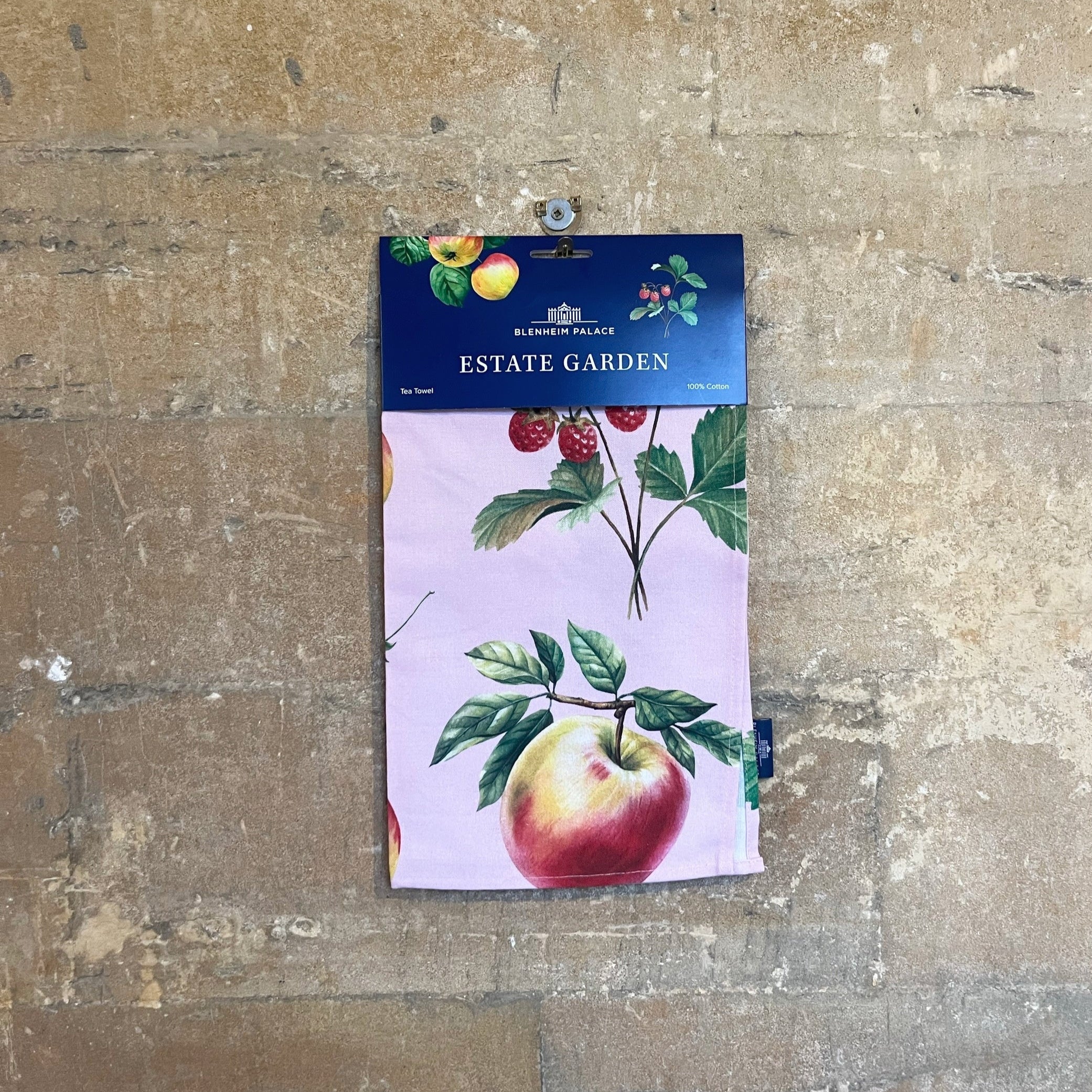 Apple Print Tea Towel