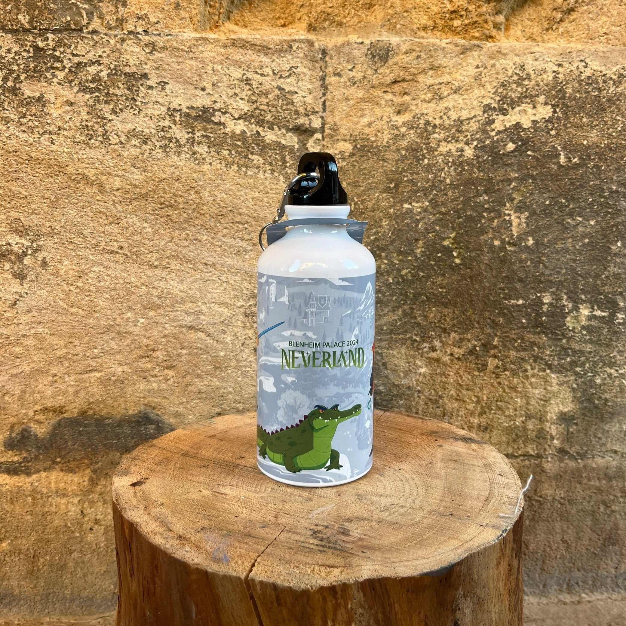 Blenheim Palace Neverland Hook & Crocodile Water Bottle ©