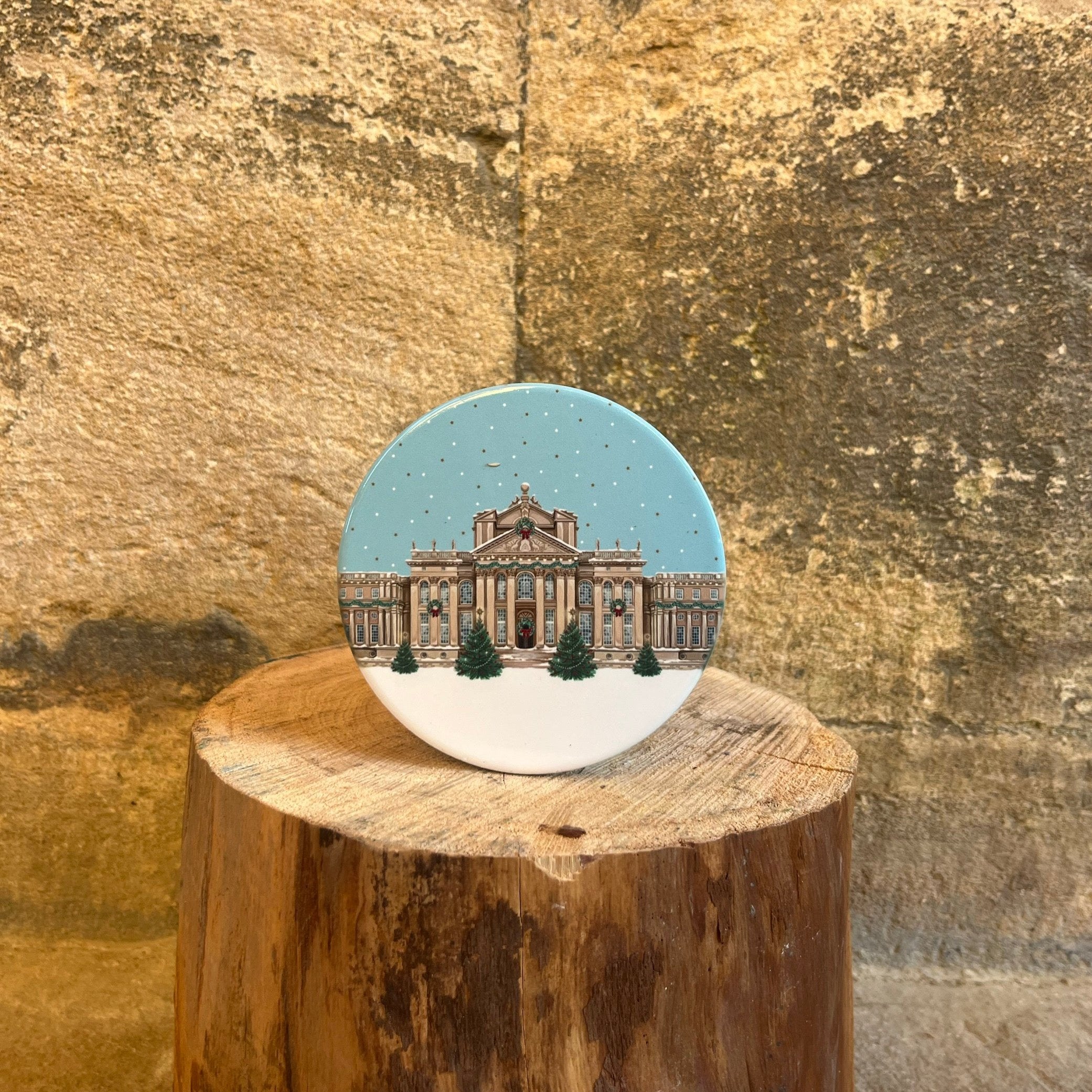 Blenheim Palace Christmas Coaster