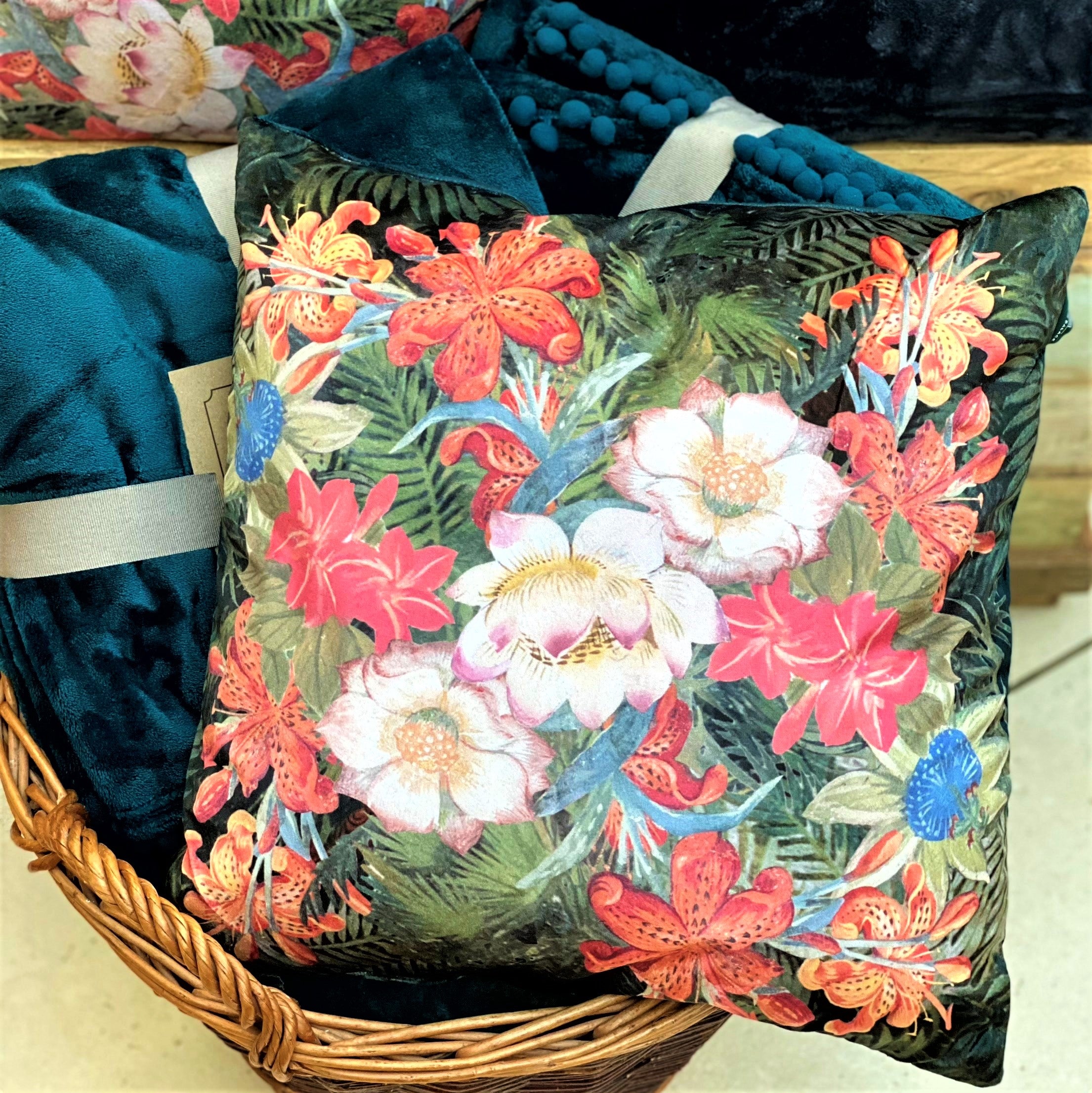 Indian Room Floral Cushion