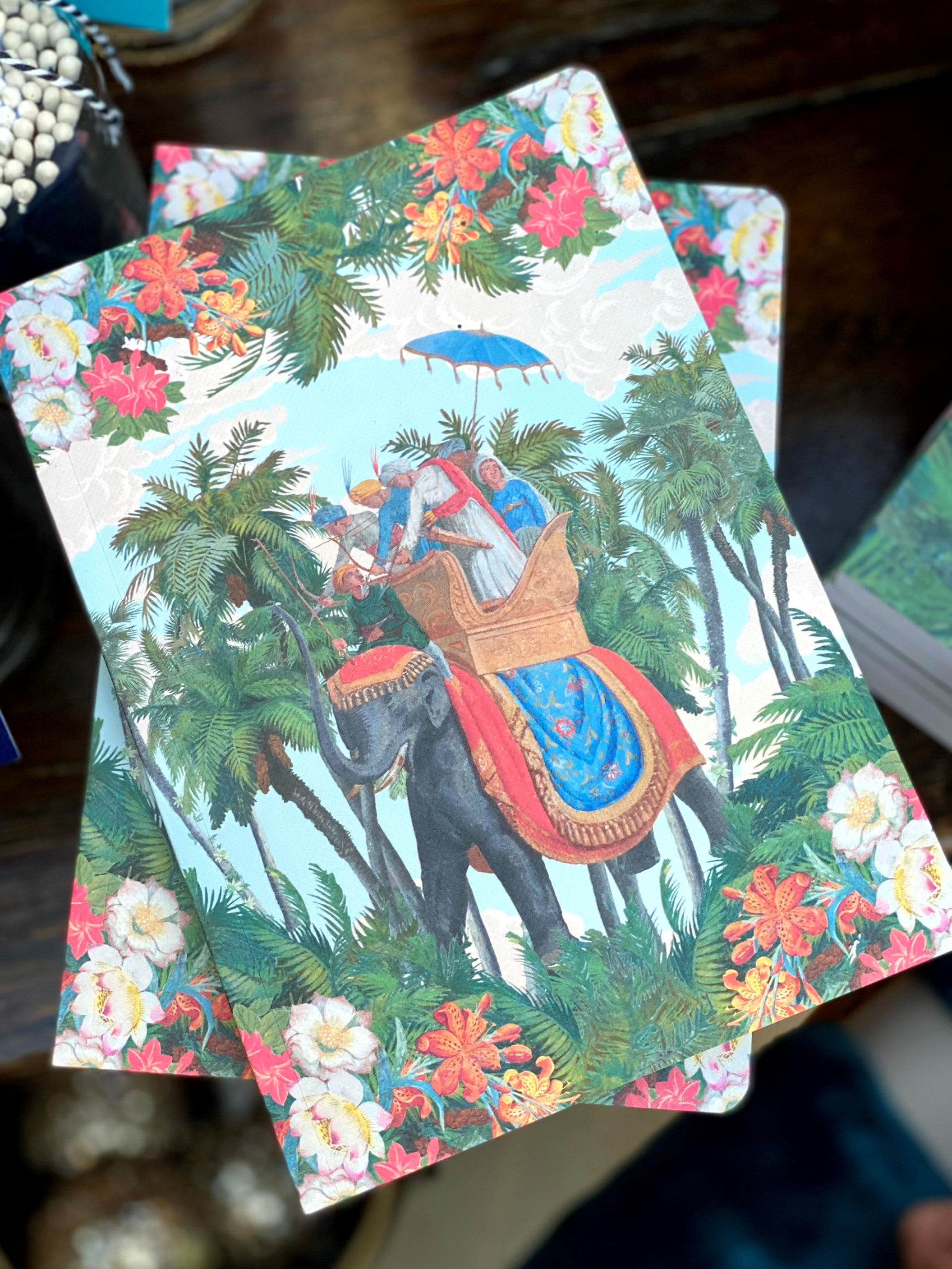 Indian Room Elephant Notebook