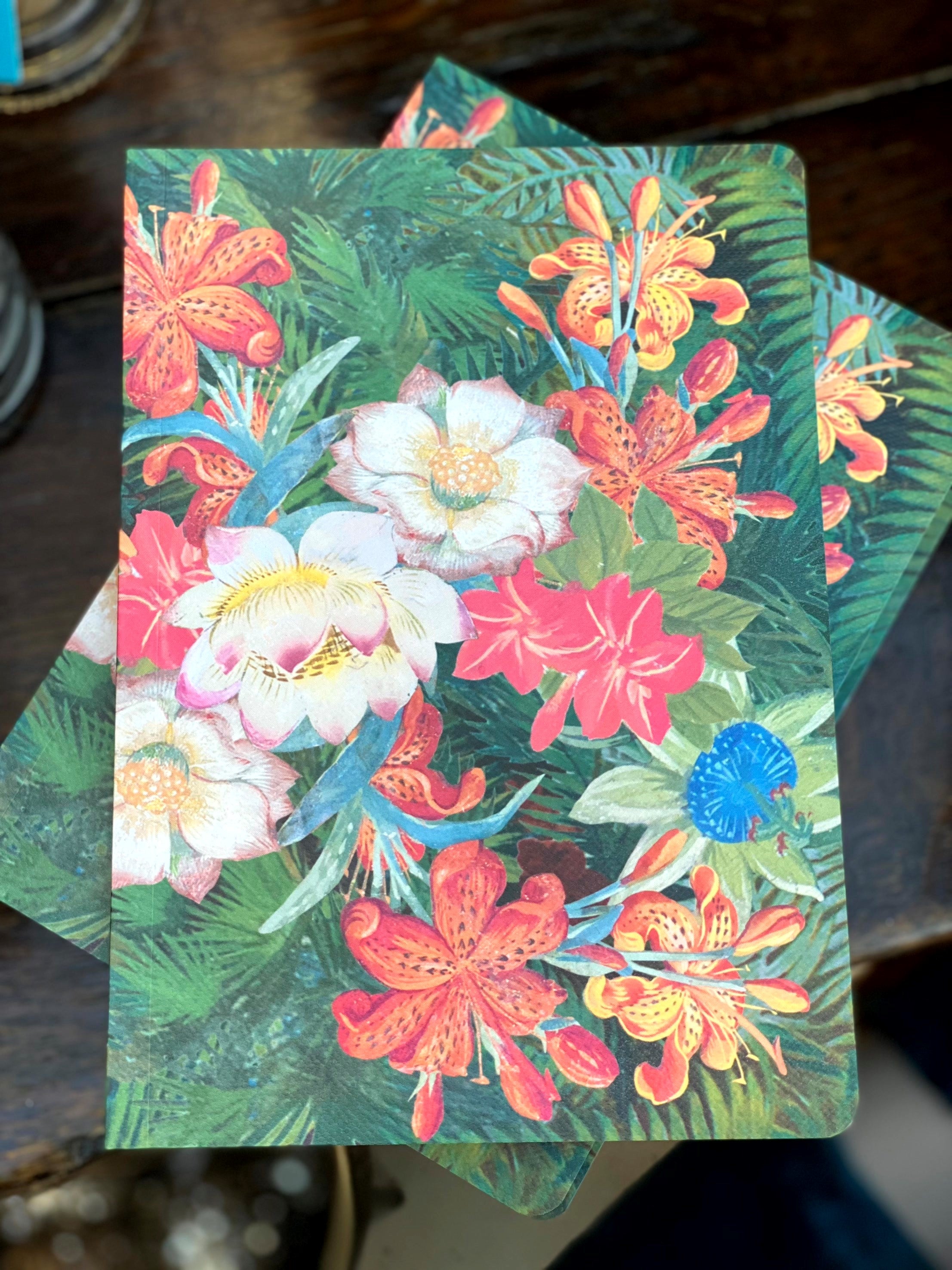 Indian Room Floral Notebook