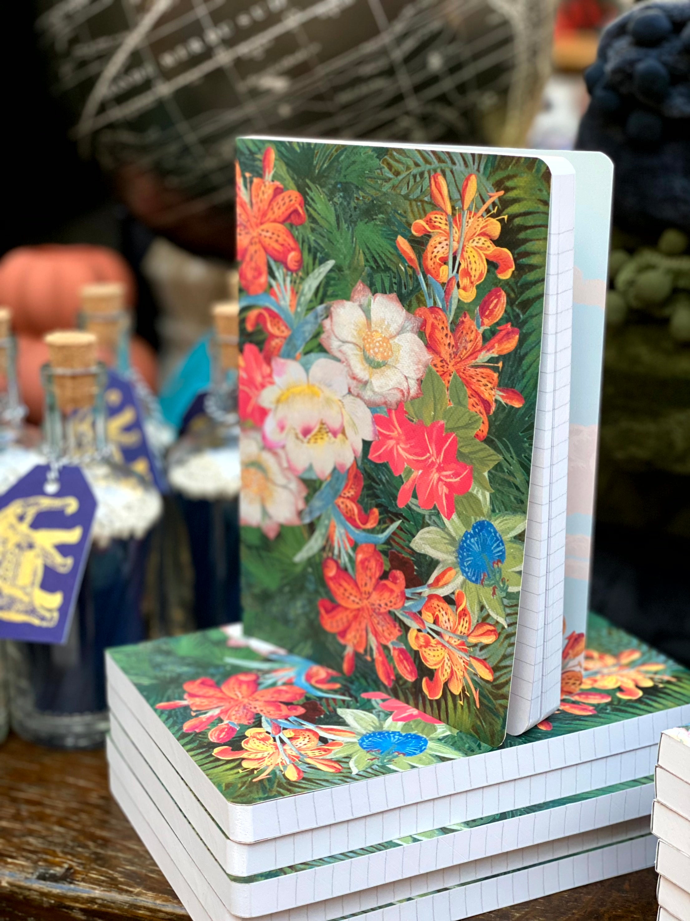 Indian Room Floral Notebook