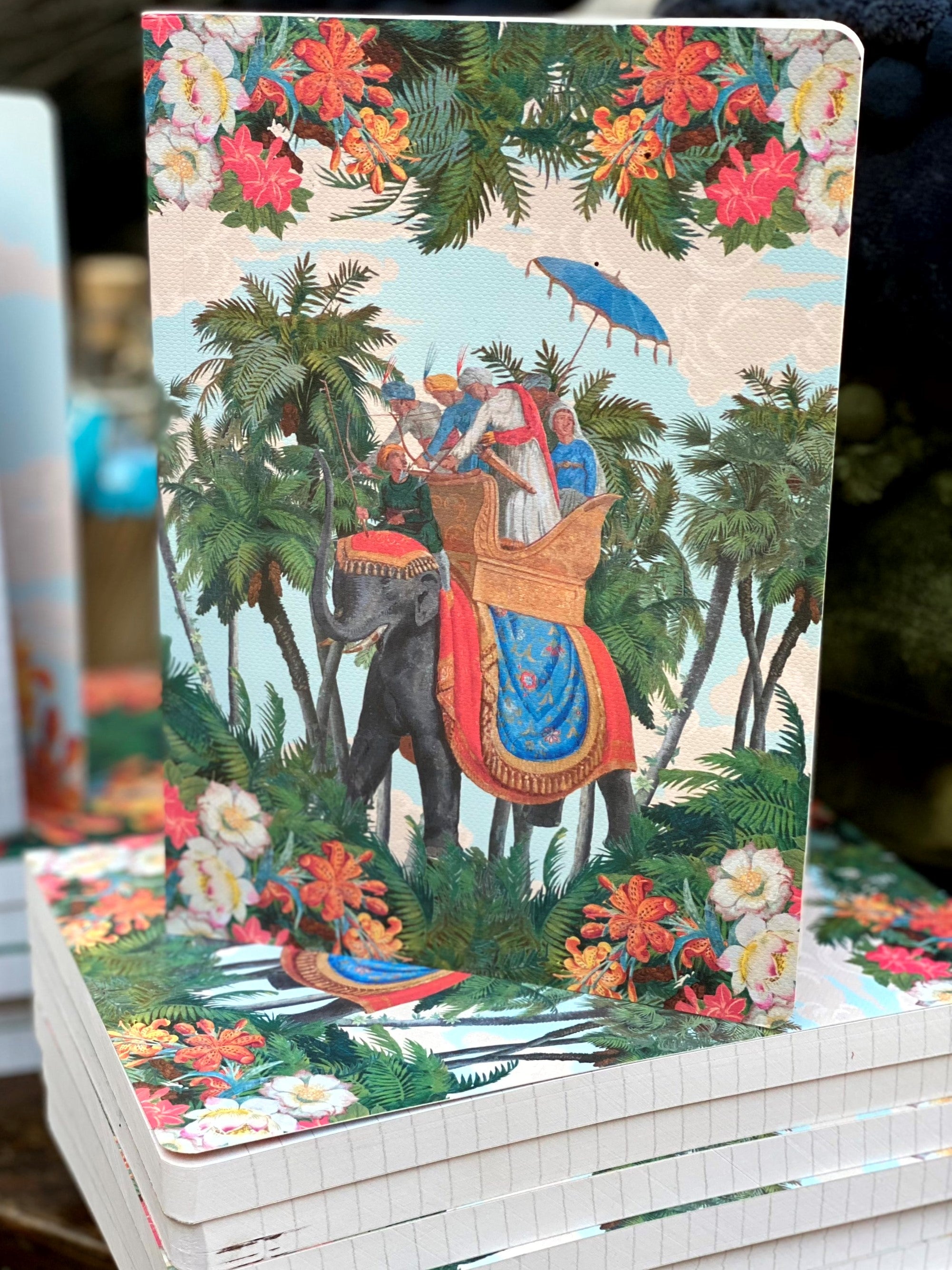 Indian Room Elephant Notebook