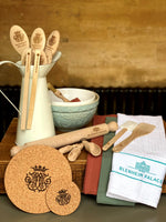 Load image into Gallery viewer, Blenheim Palace Branded Wood Food Tongs
