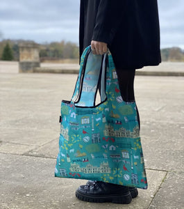 NEW- Blenheim Palace Jessica Hogarth Foldaway Bag