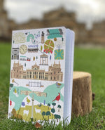 Load image into Gallery viewer, NEW- Blenheim Palace Jessica Hogarth Map Notebook

