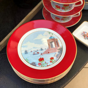Indian Room Red Side Plate
